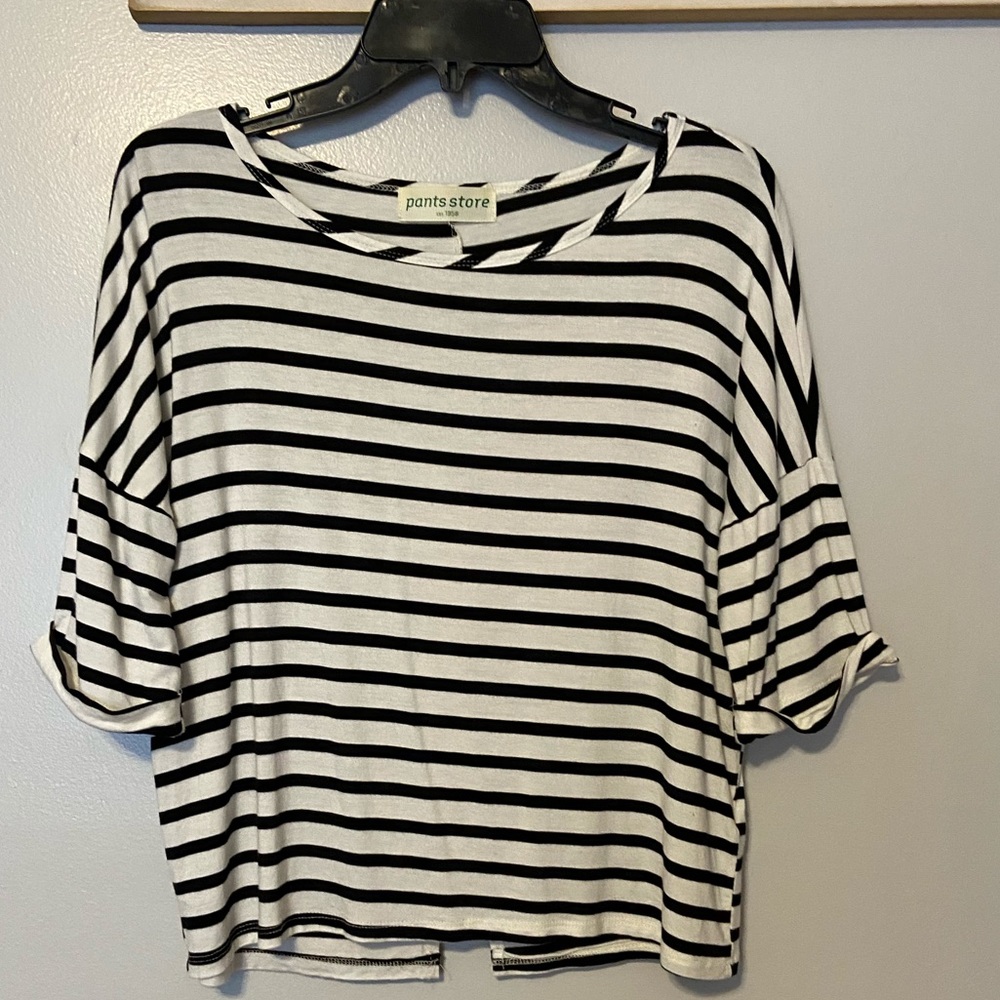 Pants store crop top
